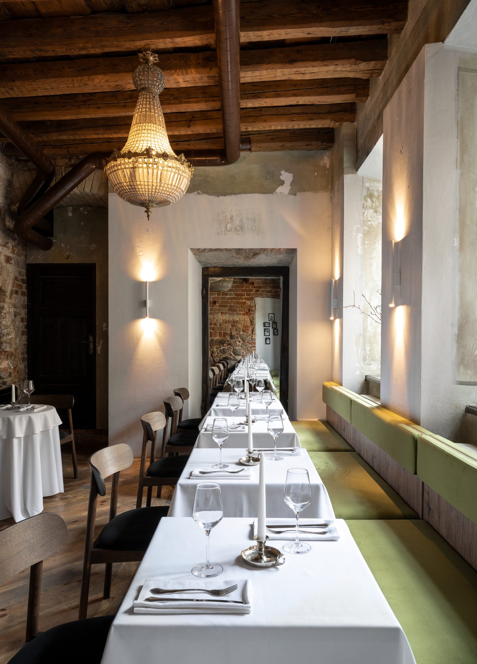 3A Design, ресторан Justa Pasta, Вильнюс, Литва